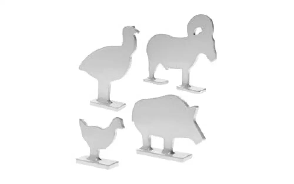 B/c Silhouettee Knock Over Targets Buy at Faith and Freedom Outdoors - Metal & Plastic Targets - Target