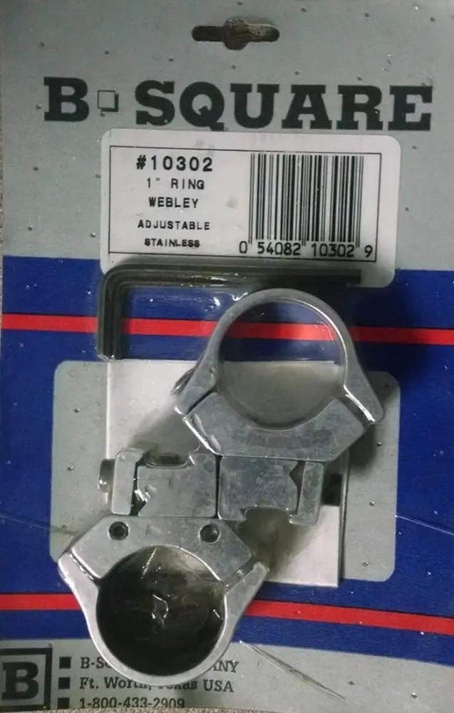 B-square Scope Rings 1 x Vari-clamp S/s Adj. Rings Buy at Faith and Freedom Outdoors