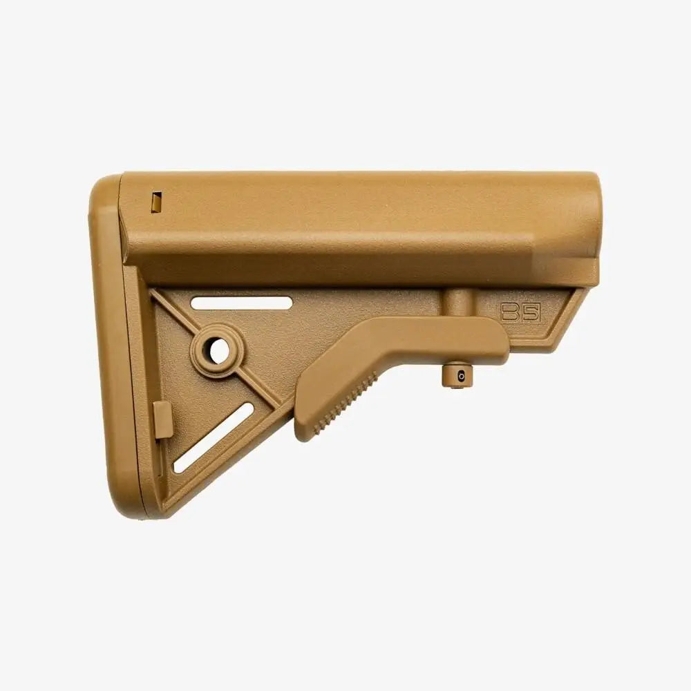 B5 Systems Chassis & Stocks Bravo Ar Stock Mil-spec Size Coyote Brown Buy at Faith and Freedom Outdoors