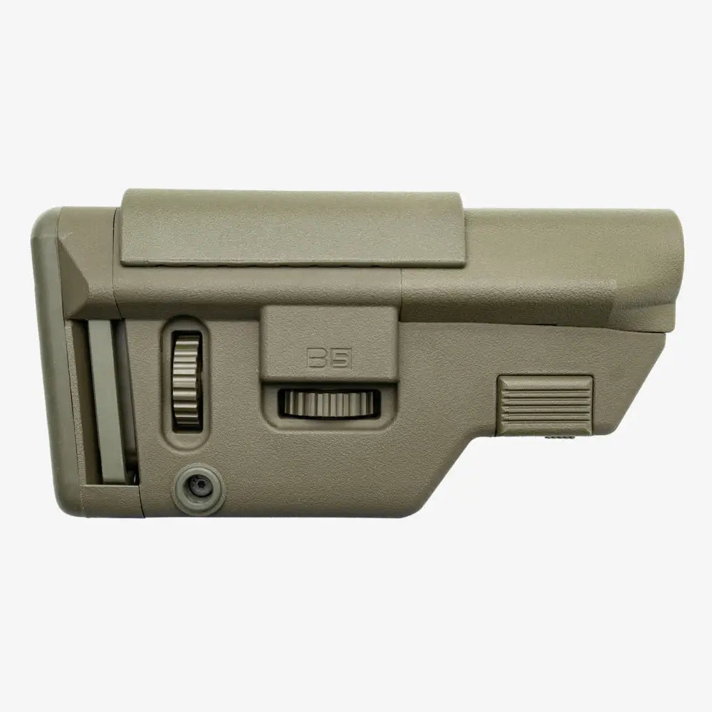 B5 Systems Chassis & Stocks Precision Stock Collapsible Medium Od Green Buy at Faith and Freedom Outdoors