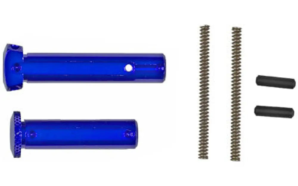 Bad Aluminum Takedown Pins Blue Buy at Faith and Freedom Outdoors - Long Gun Parts
