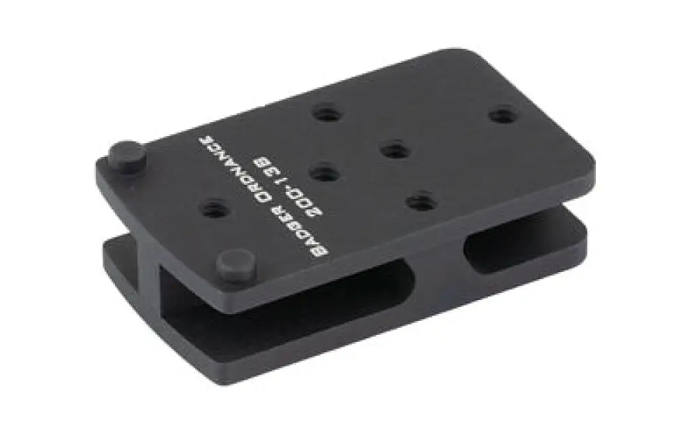 Badger Comm Micro Mount Rmr Black Buy at Faith and Freedom Outdoors - Bases - Mount