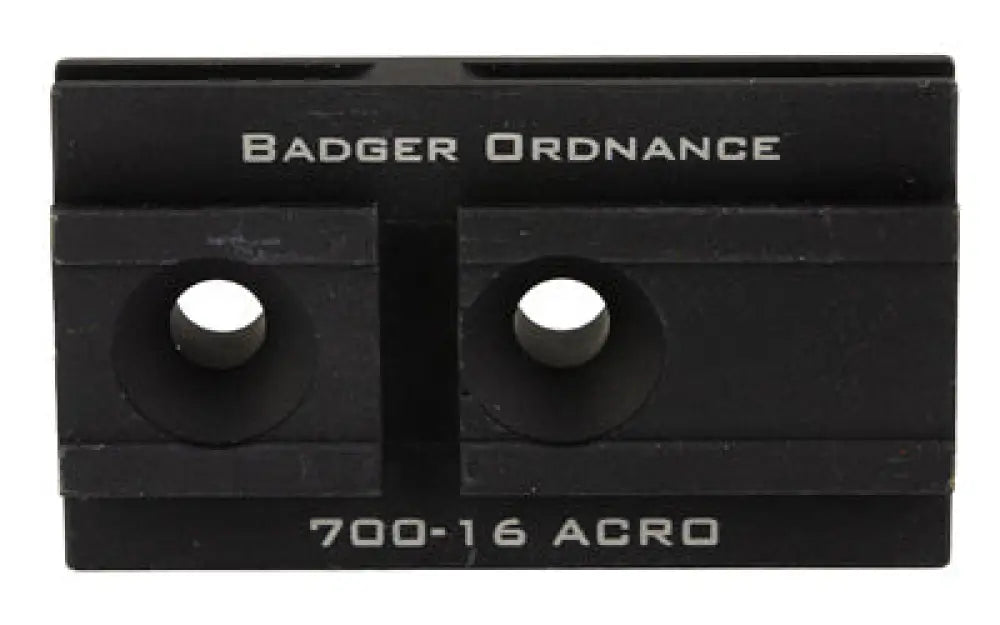 Badger Condition 1 12top Mnt Acro Bk Buy at Faith and Freedom Outdoors - Mounting Accessories