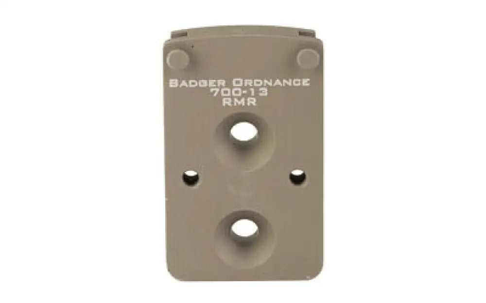 Badger Condition 1 12top Mnt Rmr Tan Buy at Faith and Freedom Outdoors - Mounting Accessories