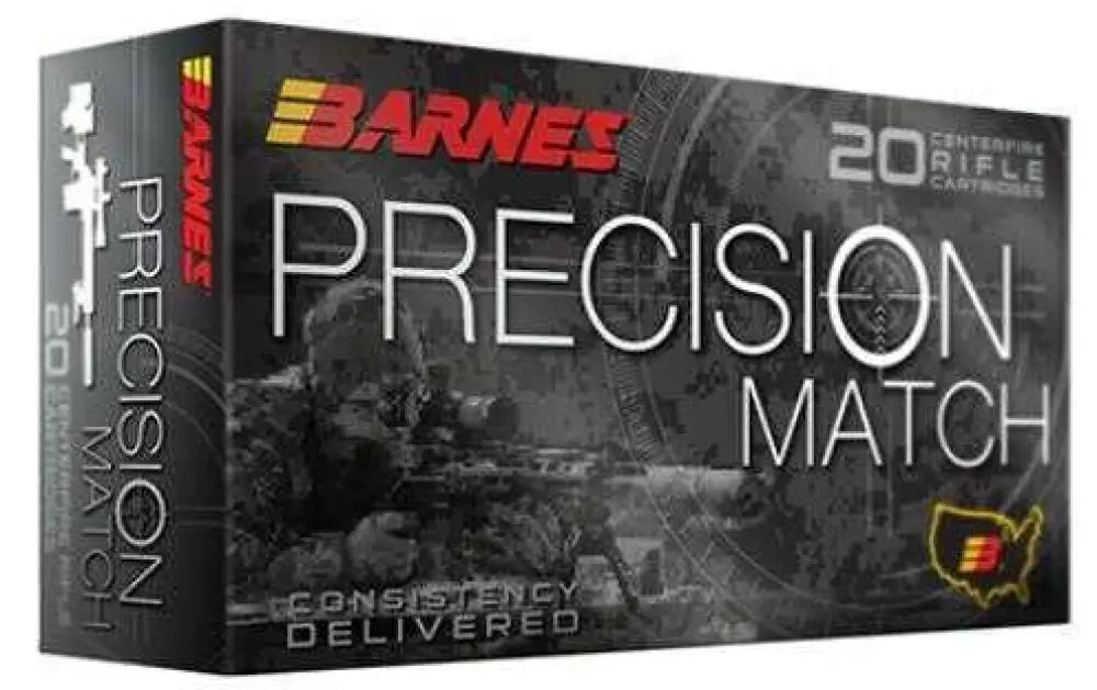 Barnes 300 Win Mag 220 Grain Open Tip Match Ammo 20 Rounds - Winchester Magnum / Hollow Point - Rifle