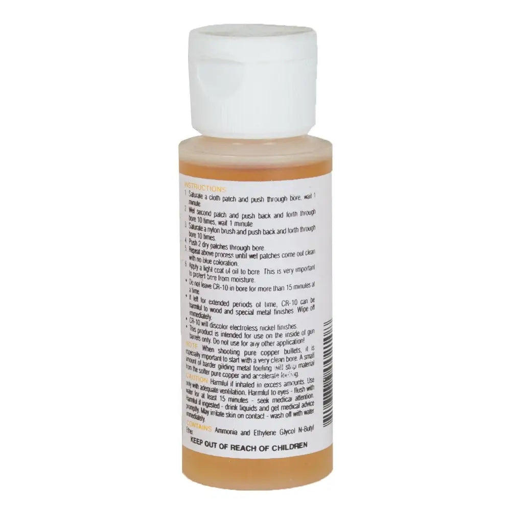 Barnes Bullets Gun Oils & Cleaning Solvents Cr-10 Bore Cleaner 2 Oz. Buy at Faith and Freedom Outdoors