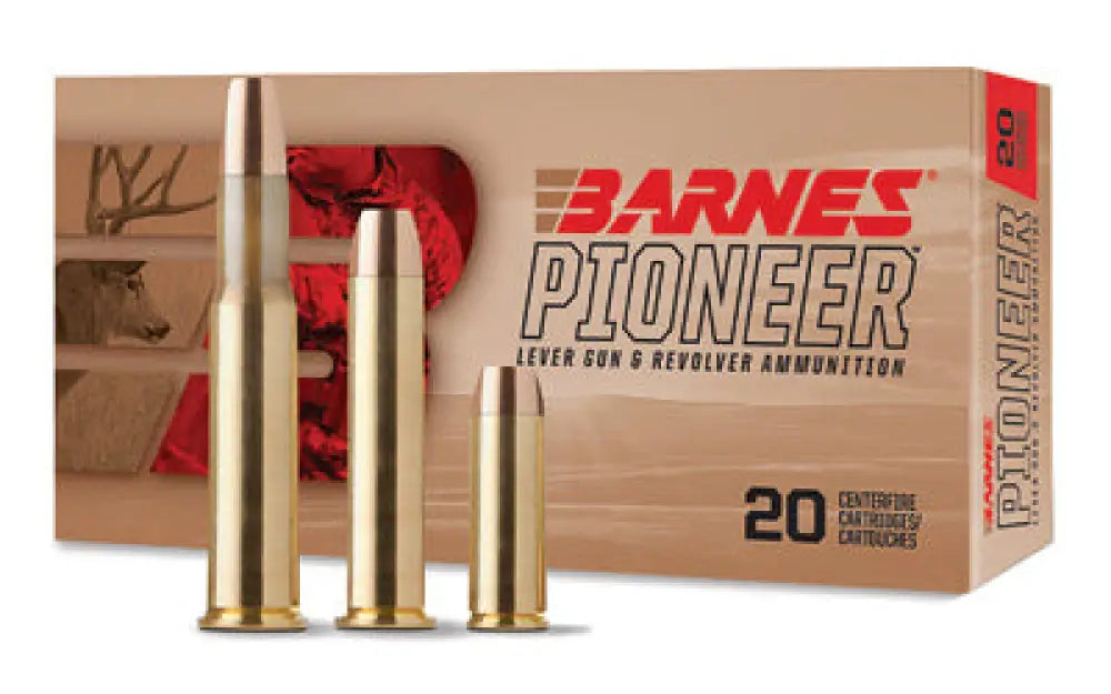Barnes Pioneer 357mag 180gr 20/200 Buy at Faith and Freedom Outdoors - Soft Point