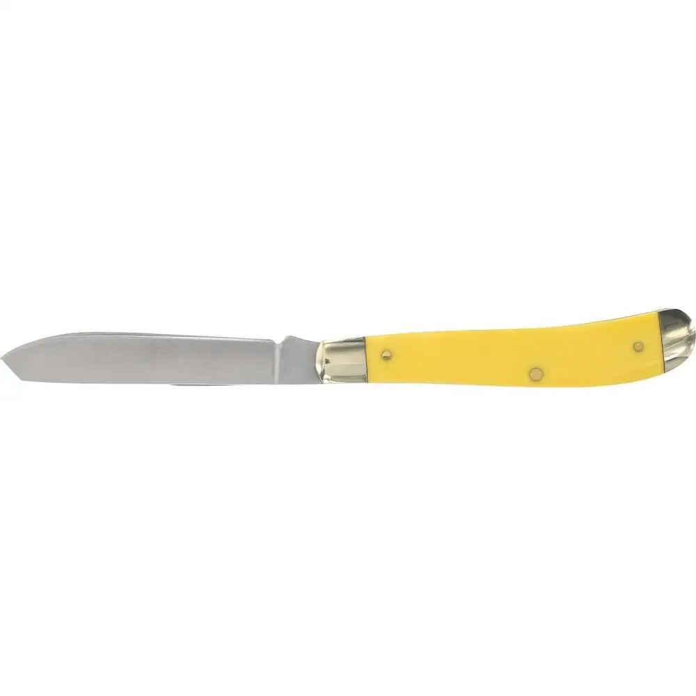 Battenfeld Knives & Edged Tools|knives|knives Tools Old Timer 94oty Gunstock Trapper Folding Knife Yellow Buy at Faith