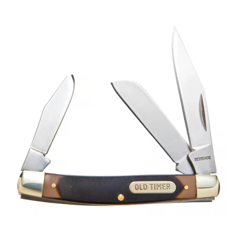 Battenfeld Knives & Edged Tools|knives Old Timer 34ot Middleman 3 5/16’’ Blade Black Buy at Faith and Freedom Outdoors