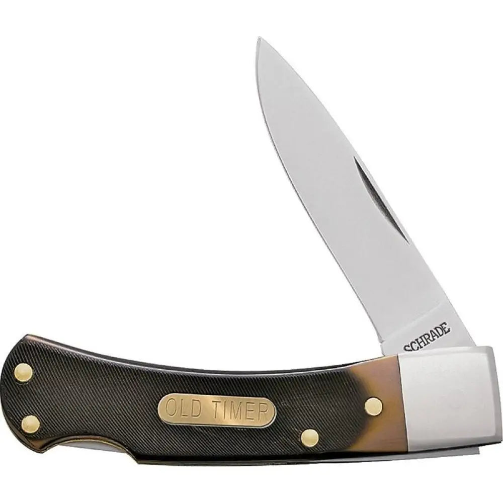 Battenfeld Knives & Edged Tools|knives Old Timer Bearight Handead Folding Knife 3’’ Blade Black Buy at Faith