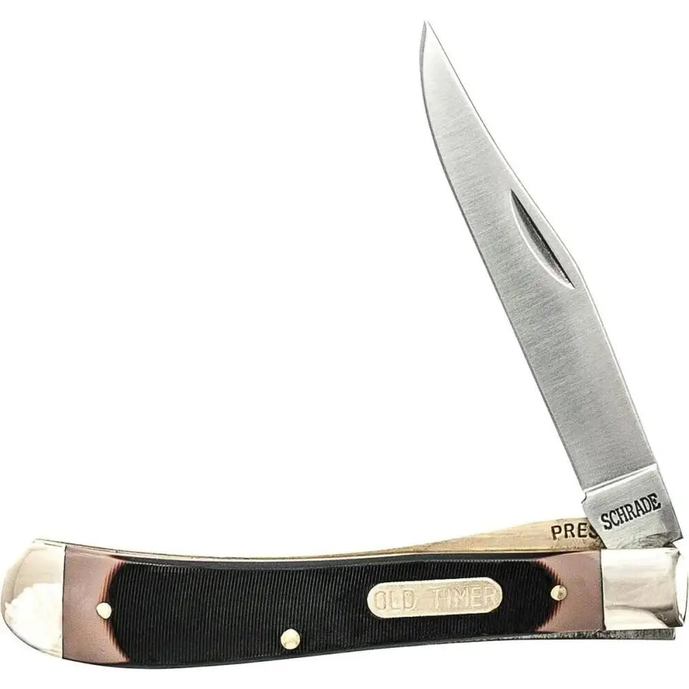 Battenfeld Knives & Edged Tools|knives Old Timer Gunstock Trapper Folding Knife 3 7/8’’ Single Blade Pocket Buy