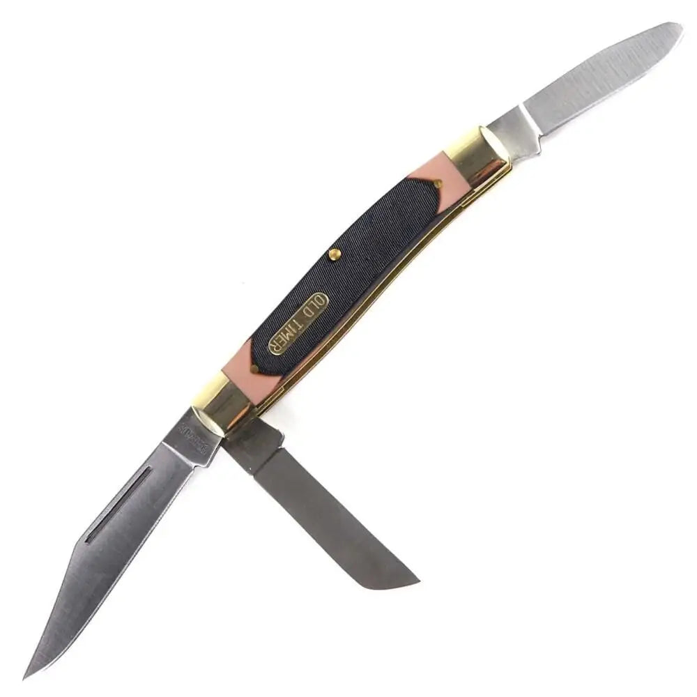 Battenfeld Knives & Edged Tools|knives Old Timer Senior Folding Knife 3’’ Clip Point Blade 3 Blades Buy at Faith
