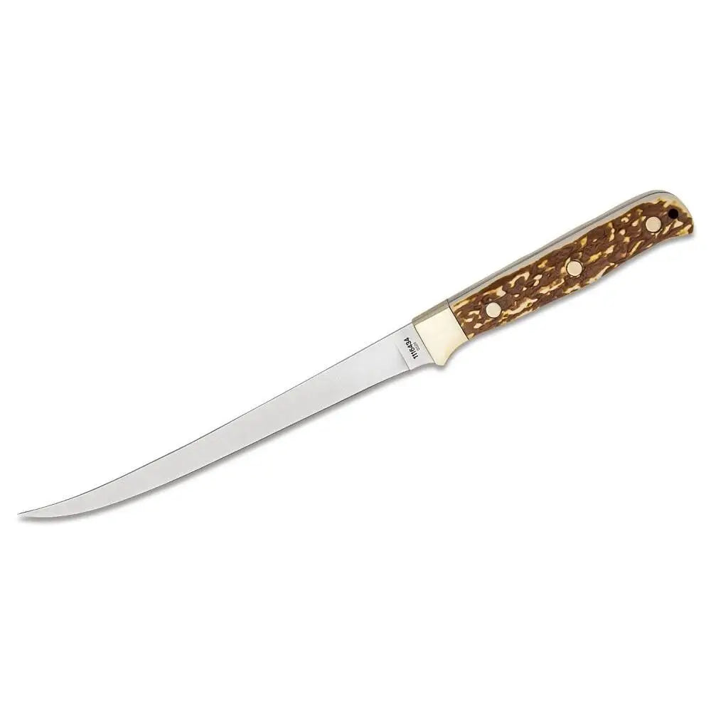 Battenfeld Knives & Edged Tools|knives Schrade Uncle Henry Next Gen 167uh Stagalong Fixed Knife 7-1/2’’ Fillet Blade