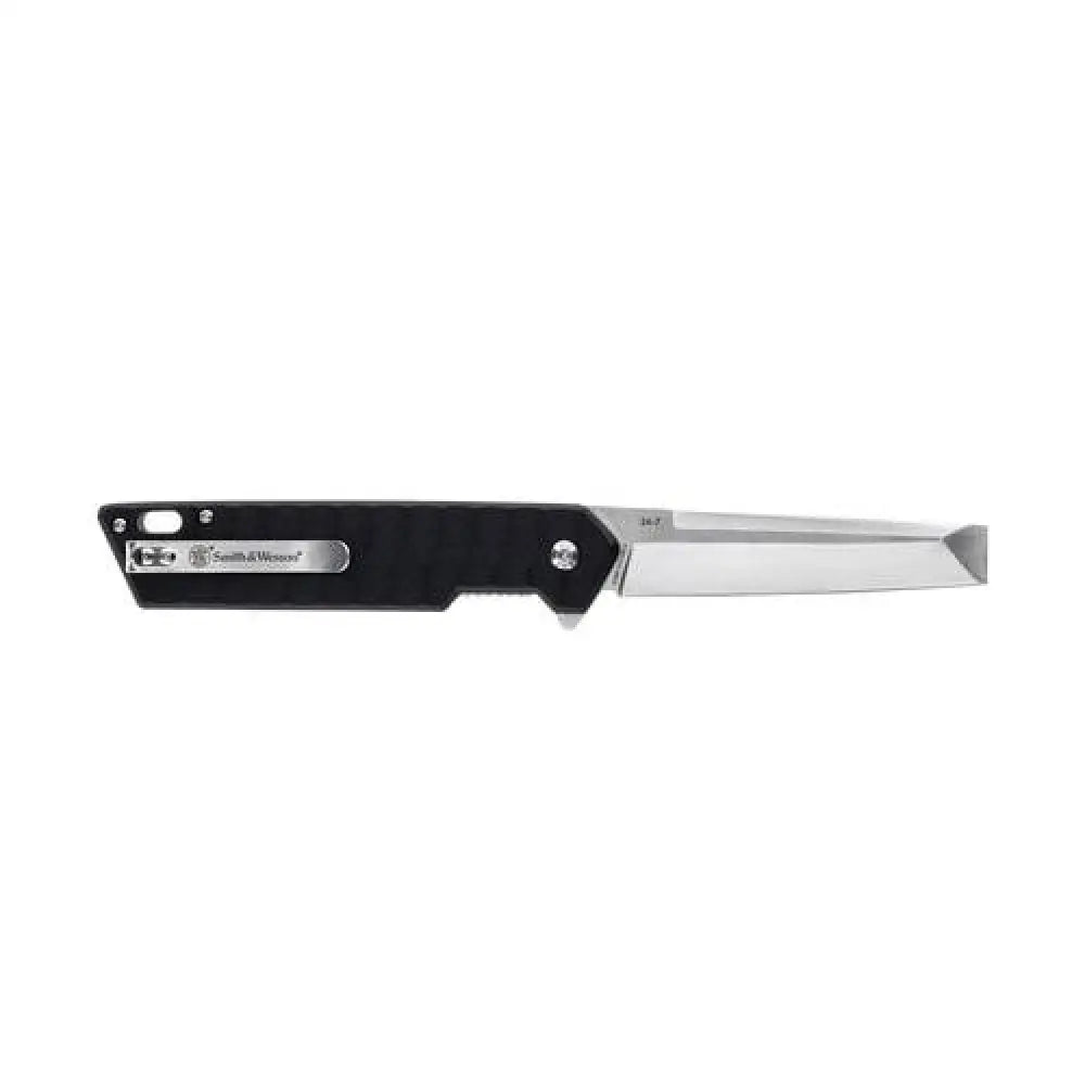 Battenfeld Knives & Edged Tools|knives Smith Wesson 24/7 Folding Cleaver Knife 3-1/4’’ Blade Black Blister Buy at Faith