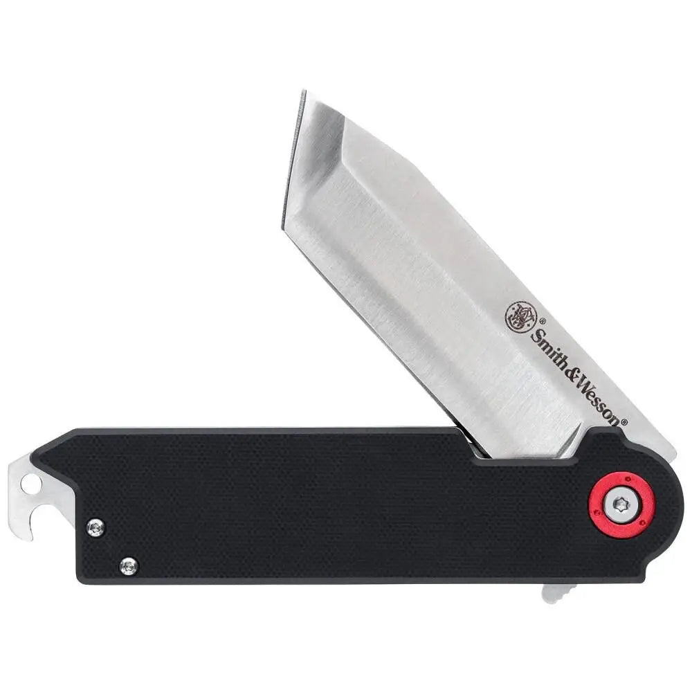 Battenfeld Knives & Edged Tools|knives Smith Wesson Big Benji Folding Knife 3-1/2’’ Clip Point Blade Black Blister Buy