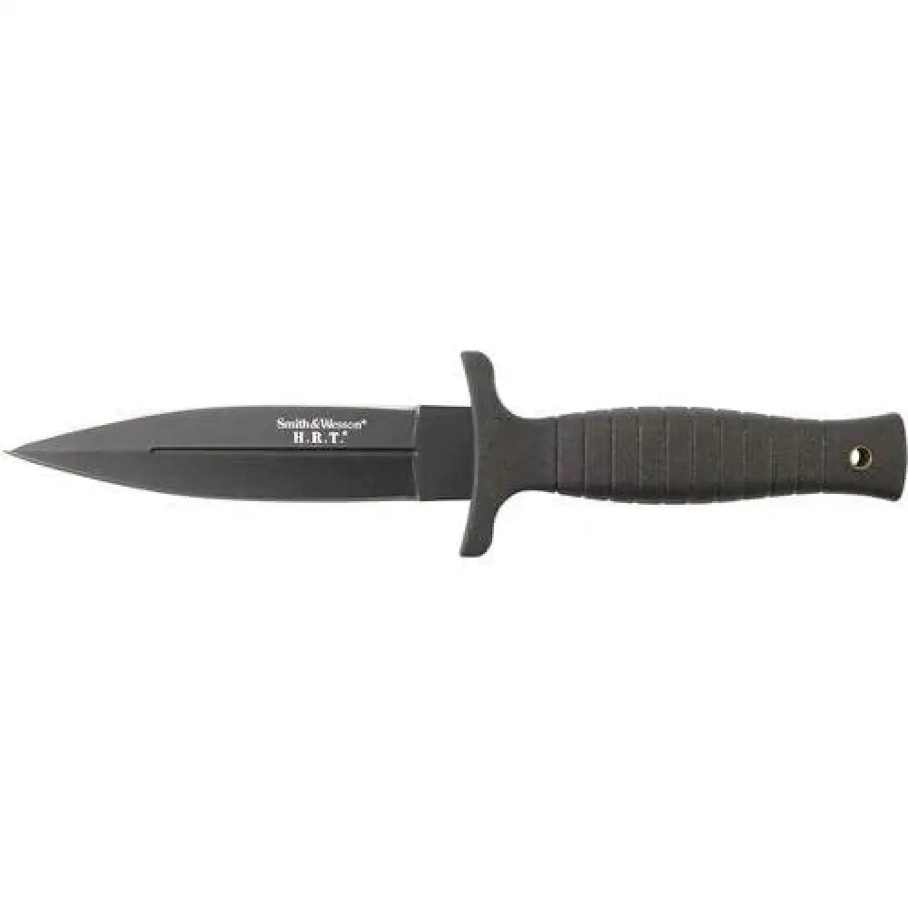 Battenfeld Knives & Edged Tools|knives Smith Wesson H.r.t. Full Tang Spear Point Fixed Blade 4 3/4’’ Black Buy at Faith