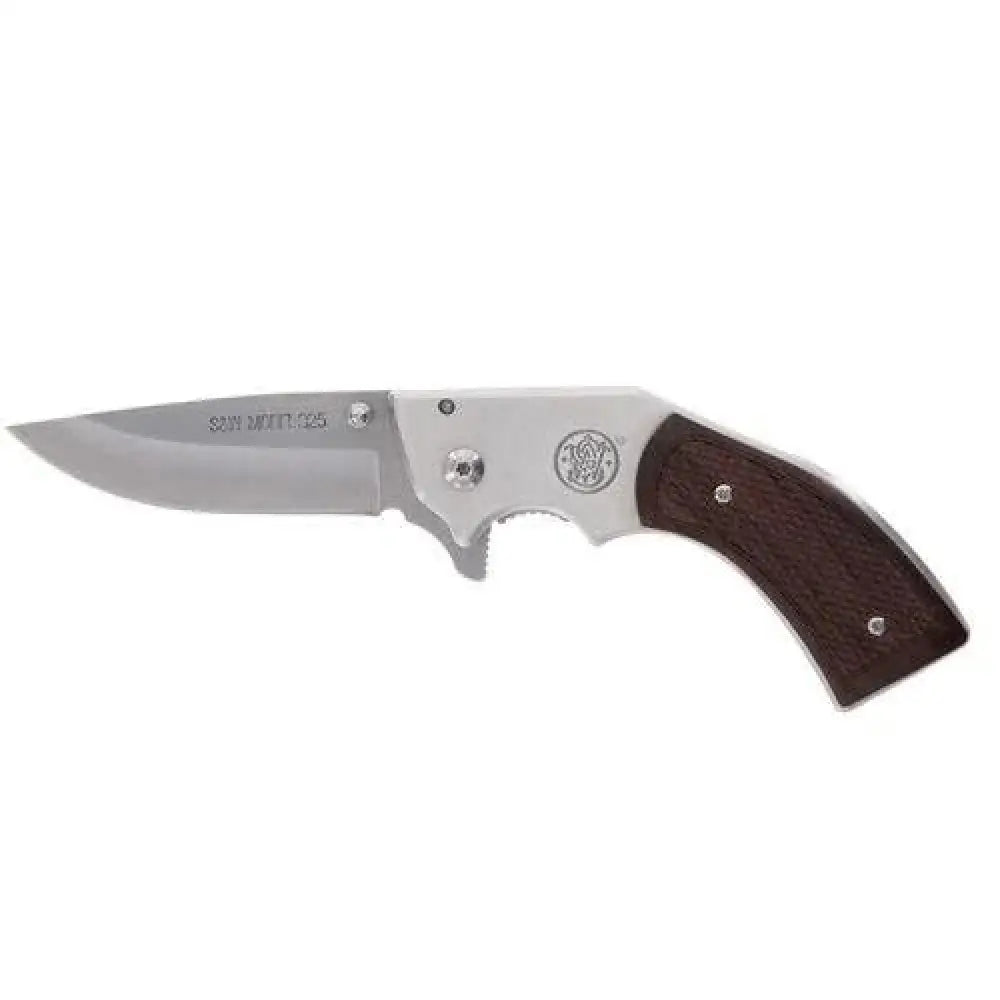 Battenfeld Knives & Edged Tools|knives Smith Wesson M325 Revolver Knife 3’’ Blade Brown Buy at Faith and Freedom