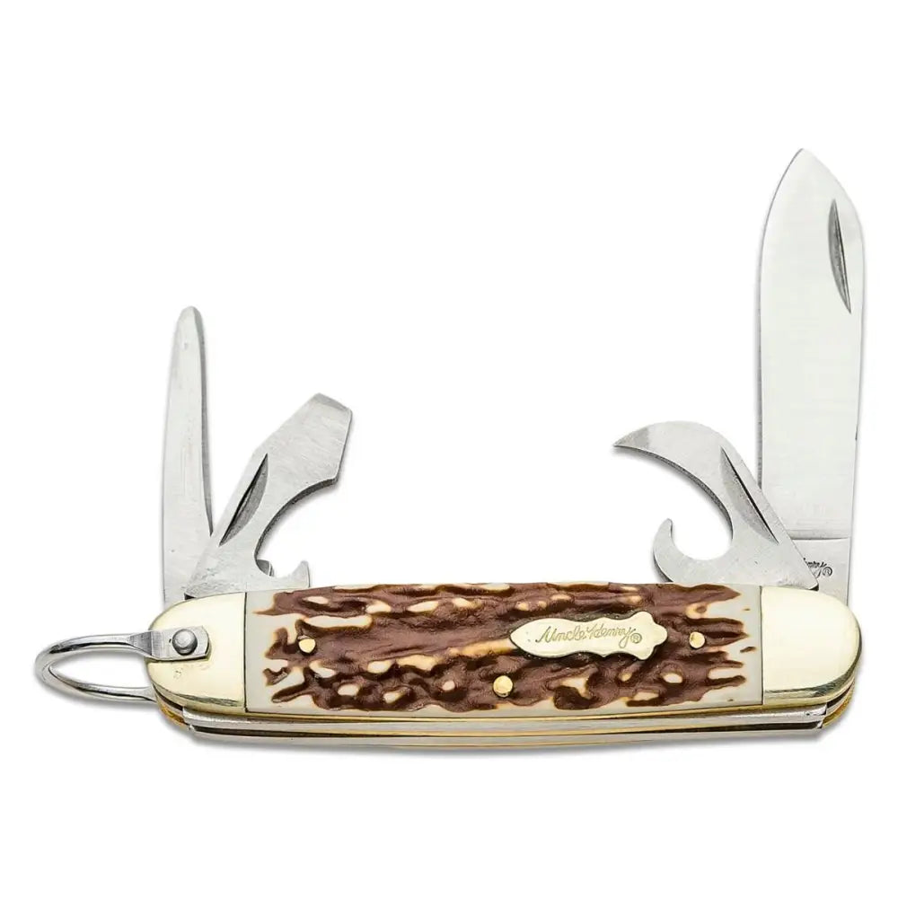 Battenfeld Knives & Edged Tools|knives Uncle Henry 23uh Scout Folding Knife 2 1/2’’ Blade Next Gen Staglon Handle Buy