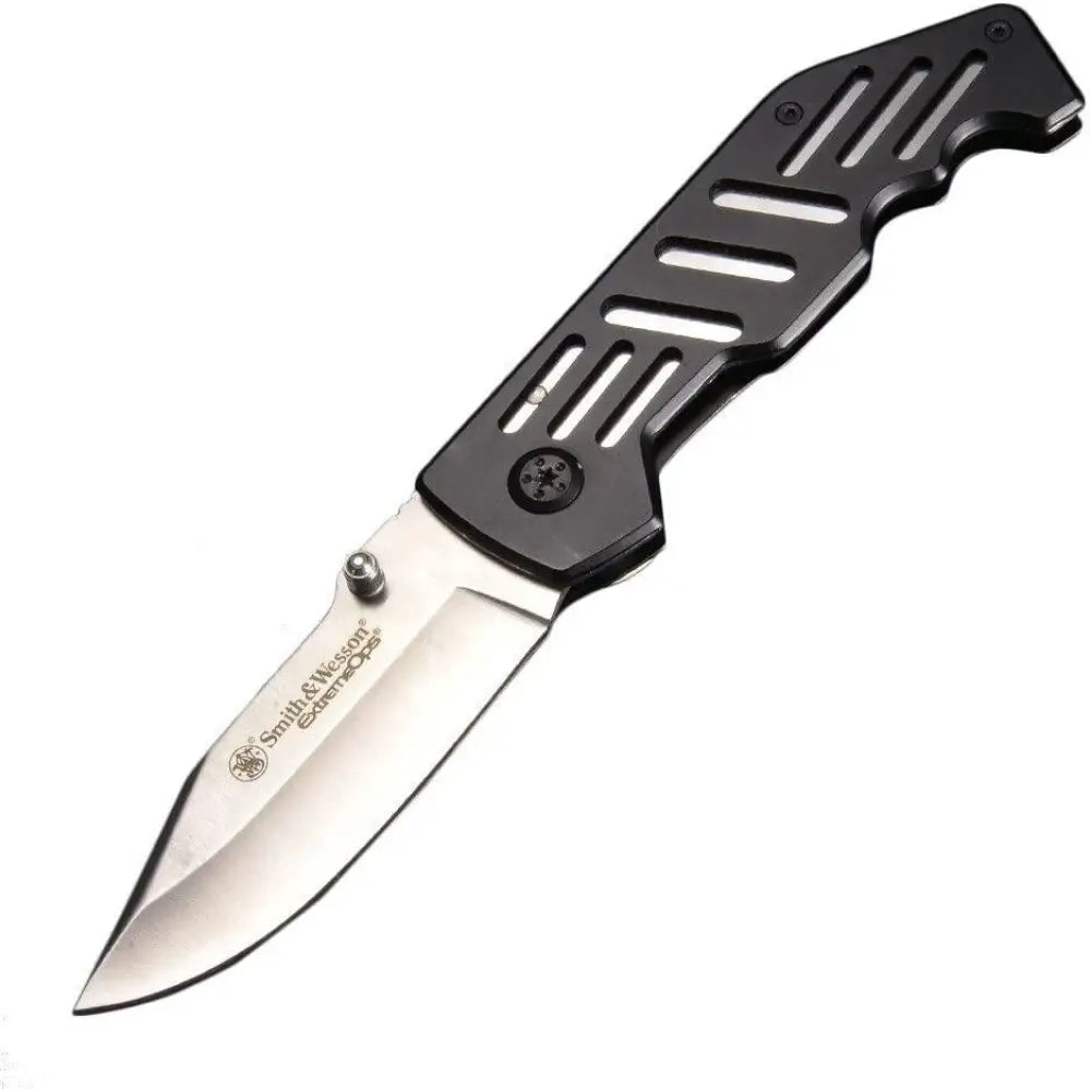 Battenfeld Knives & Edged Tools Smith Wesson Ext Ops Folding Knife 3-1/5’’ Clip Point Blade Buy at Faith and Freedom
