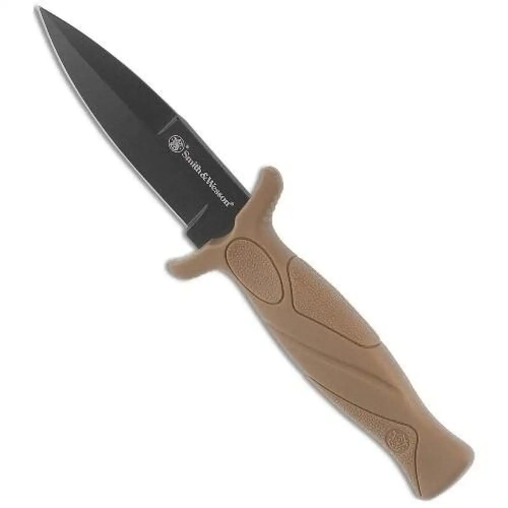 Battenfeld Knives & Edged Tools Smith Wesson Fixed Boot Knife 3’’ Blade Fde Buy at Faith and Freedom Outdoors