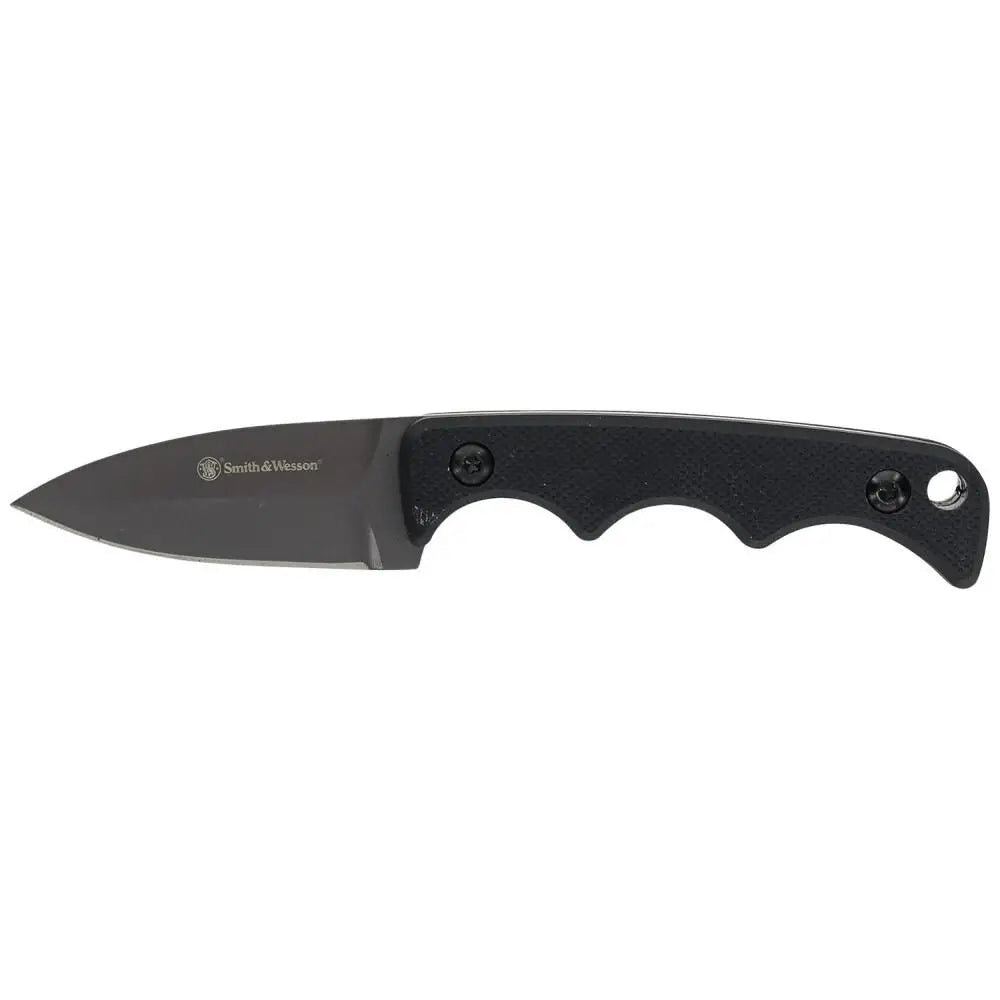 Battenfeld Knives Knives|knives & Edged Tools Smith Wesson H.r.t. Fixed Knife Spear Point Blade Black Buy at Faith