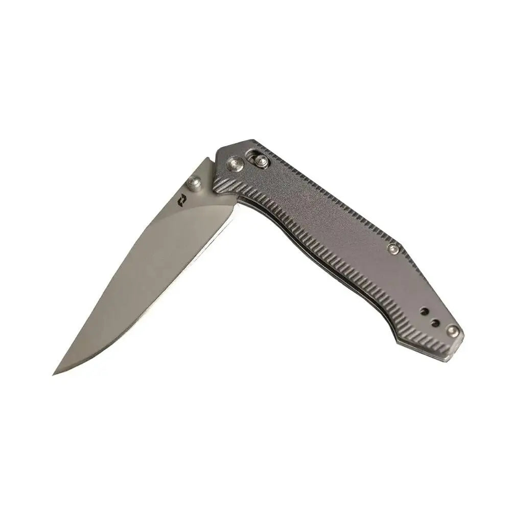 Battenfeld Knives Schrade Turnkey Pivot Folding Knife 3-2/5’’ Drop Point Blade Grey Buy at Faith and Freedom Outdoors