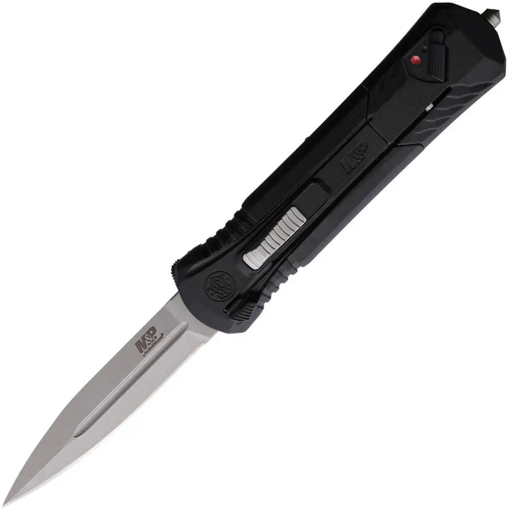 Battenfeld Knives Smith & Wesson M&p Assisted Otf Knife 3-1/2’’ Spear Point Blade Black Buy at Faith and Freedom