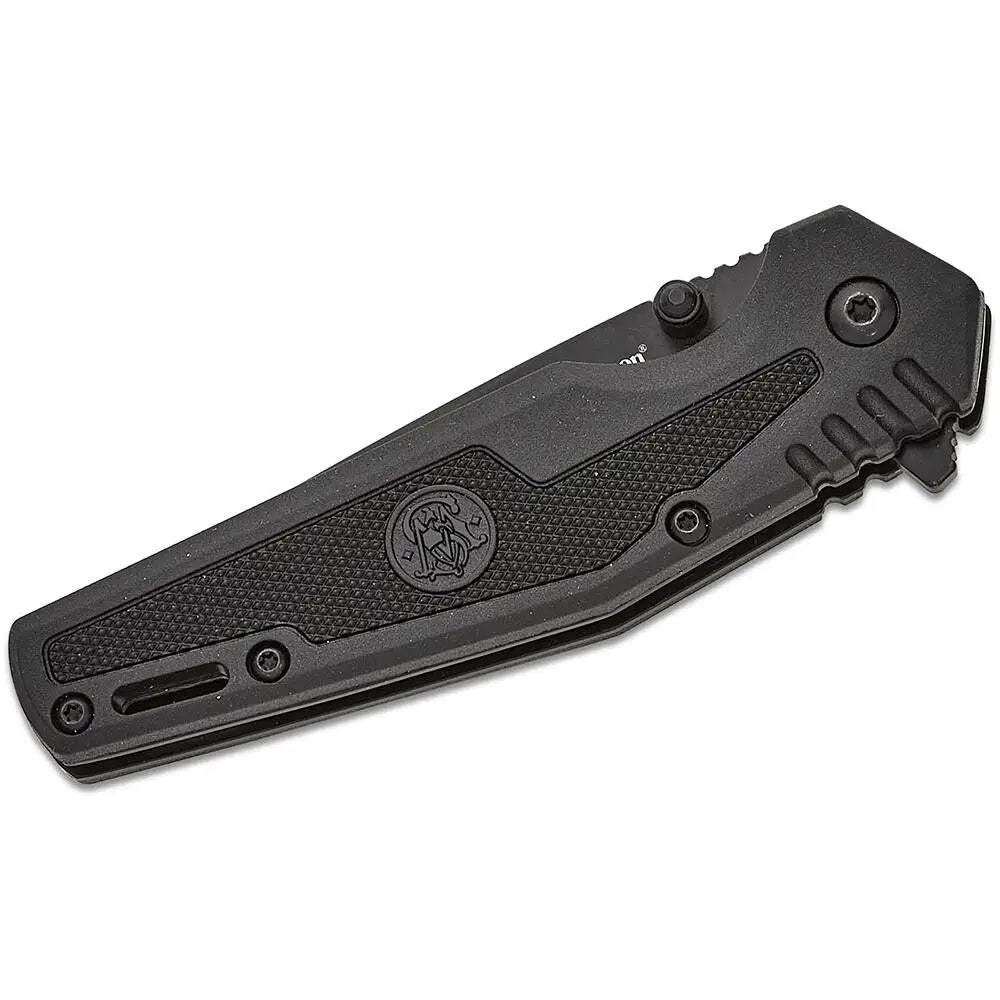 Battenfeld Knives Smith & Wesson Swat Assisted Folding Knife 3’’ Drop Point Blade Black Buy at Faith and Freedom
