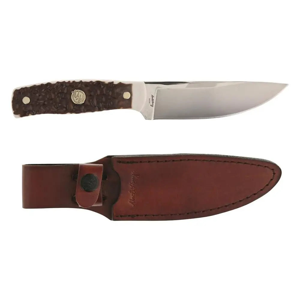 Battenfeld Knives Uncle Henry Next Gen 191uh Fixed Knife 4-3/5’’ Bowie Blade Staglon Box Buy at Faith and Freedom