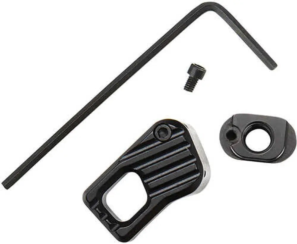 Battle Arms Development Enhanced Magazine Release Large Black Anodized 7075-t6 Aluminum for Ar-15 Ar-10 - Bad-emmr-l-b