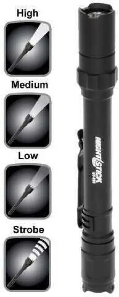 Bayco Mt200 Mt 200 Mini Tac Pro 100/60/30 Lumens Aaa (2) Black
