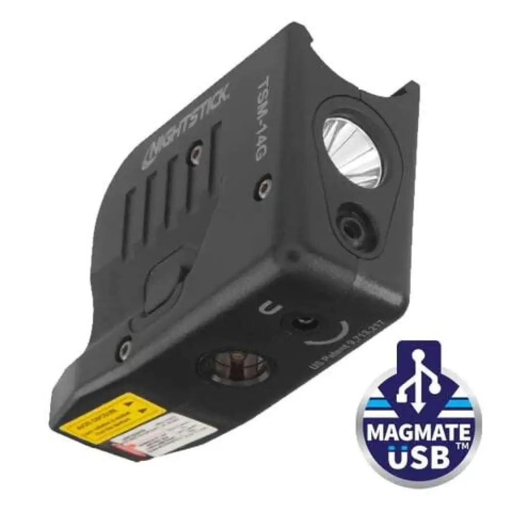 Bayco Products Dba Nightstick Handgun Lights Nightstick Weapon Light with Green Laser Black for Glock 43x/48 Mos Buy