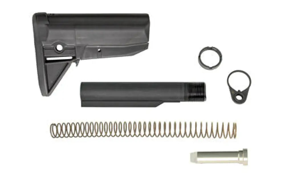 Bcm Gunfighter Stock Kit Blk Buy at Faith and Freedom Outdoors - Stocks & Buffer Tubes - Stock Kit