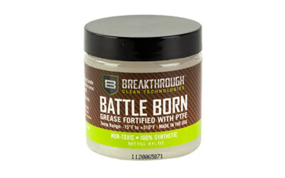 Bct Btl Born Grease 4oz Buy at Faith and Freedom Outdoors - Solvents & Lubricants - Grease