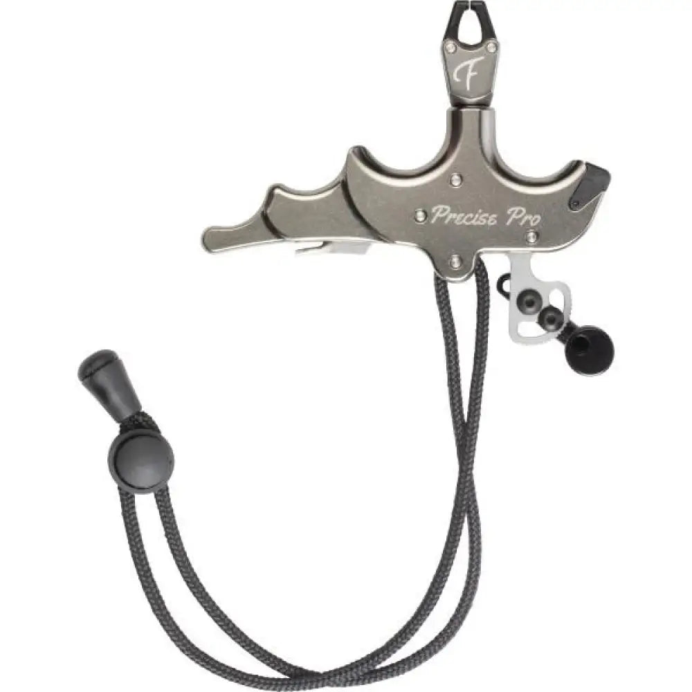 Bear Archery Releases & Accessories Fletcher Precise Pro t Handle Release - Pewter Buy at Faith and Freedom Outdoors