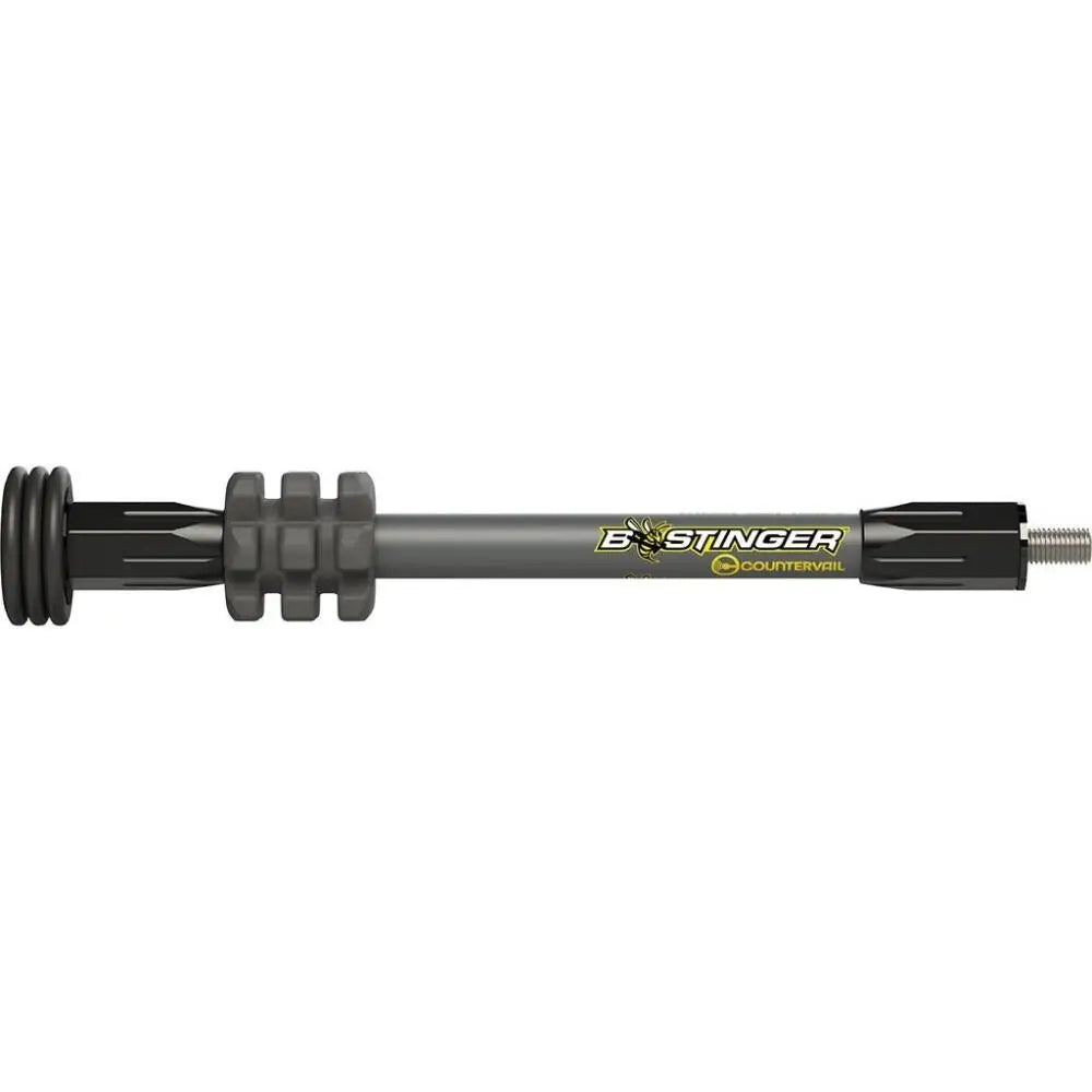 Bee Stinger Stabilizers & Dampers Microhex Hunter Stabilizier 8’’ Grey Buy at Faith and Freedom Outdoors
