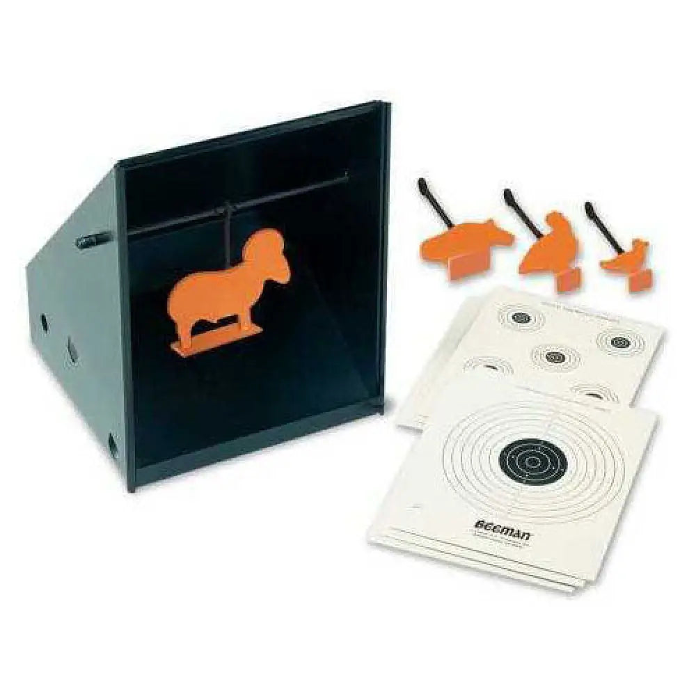 Beeman 2085 Pellet Trap W/targets and Silhouetts 1