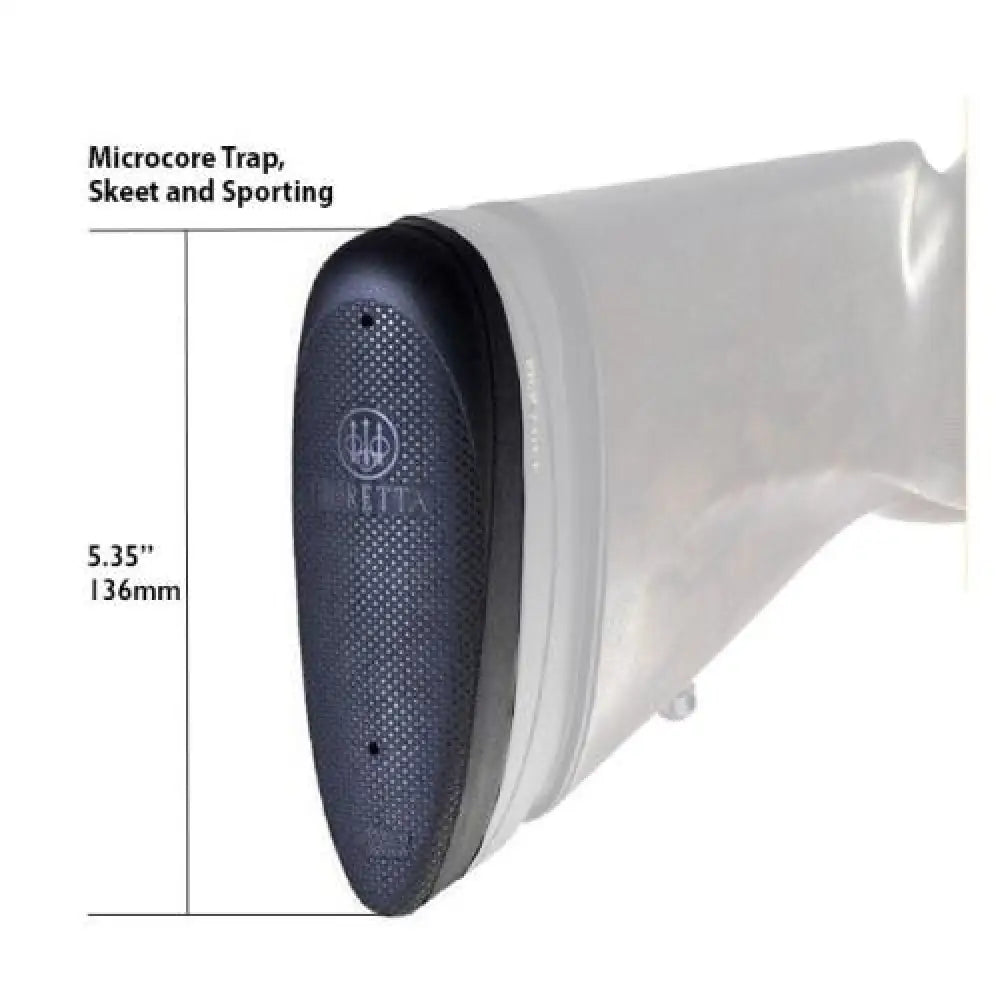 Beretta Recoil Pad Micro-core Field Smooth.51’’ Black - E73021