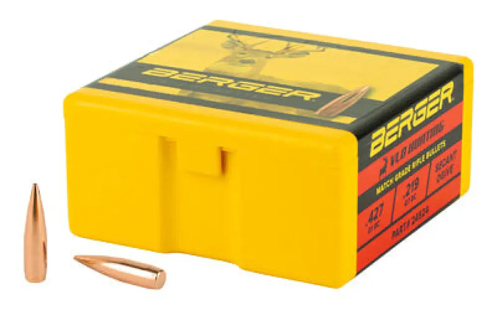 Berger.243/6mm 87g Ld Hunting 100ct Buy at Faith and Freedom Outdoors - Bullets - Vld Hunting