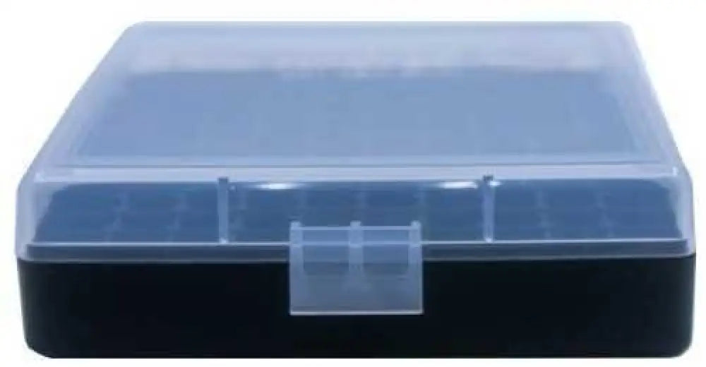 Berrys 87412 001 Ammo Box 380/9mm 100 Rd Plastic Clear/black