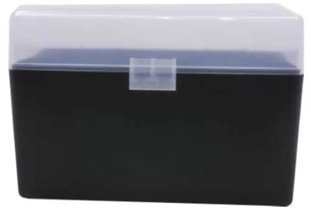 Berrys 91023 409 Ammo Box 270/30-06 50 Rd Plastic Clear/black