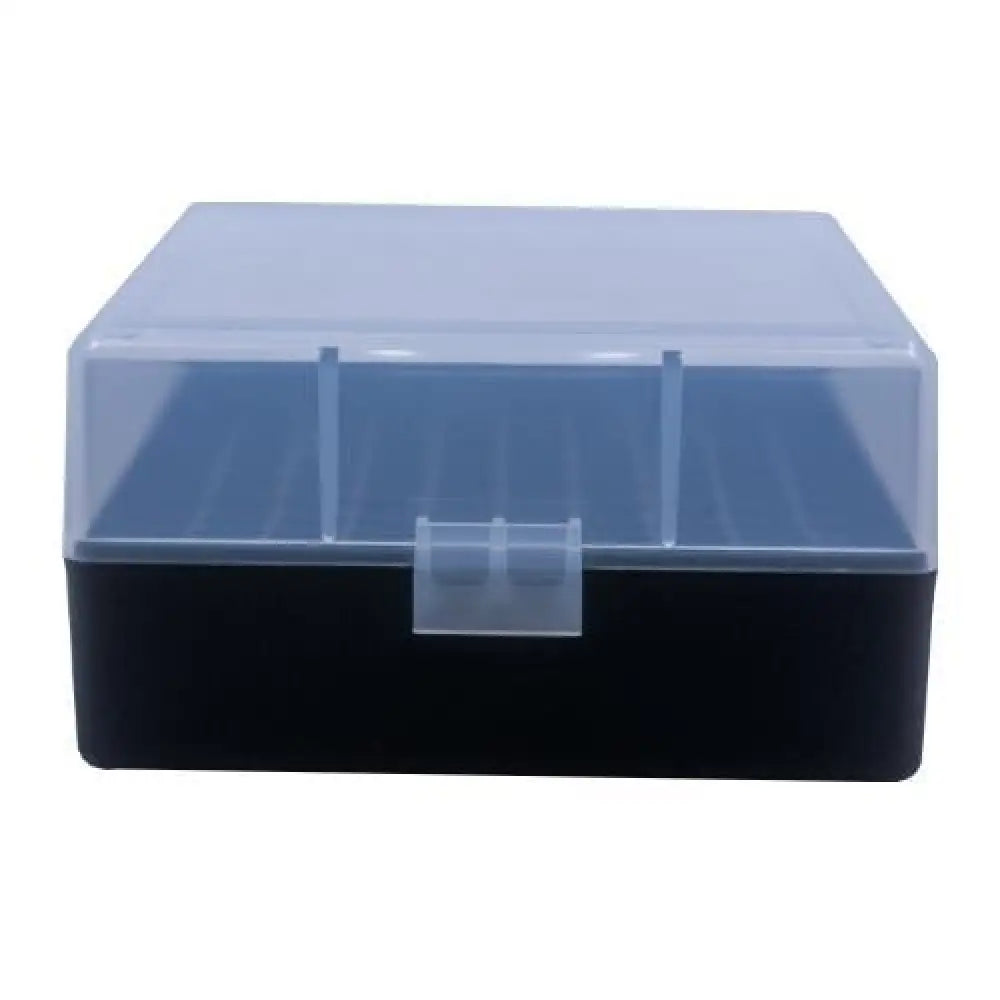 Berry’s Mfg Ammo Boxes Box #005 - 223 Rem./5.56mm 100/rd Clear/black Buy at Faith and Freedom Outdoors