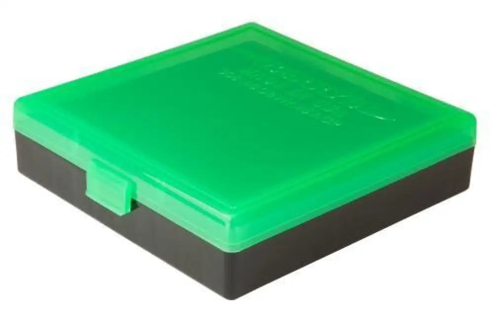 Berry’s Mfg Ammo Boxes Box #008 - (40/45 Acp/10mm) Zombie Green & Black -100 Rds Buy at Faith and Freedom Outdoors