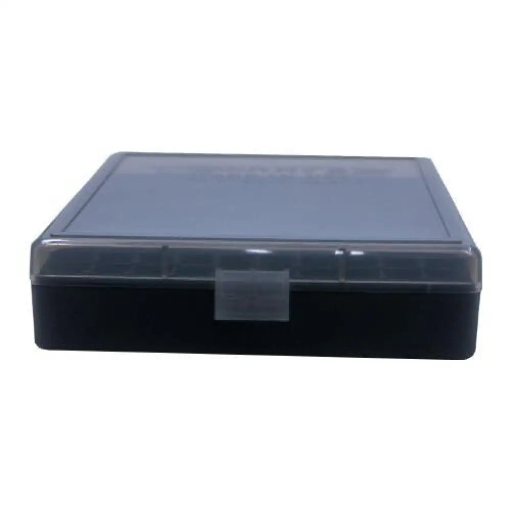 Berry’s Mfg Ammo Boxes Box #008 - 40 S&with.45 Cal 100/rd Smoke/black Buy at Faith and Freedom Outdoors