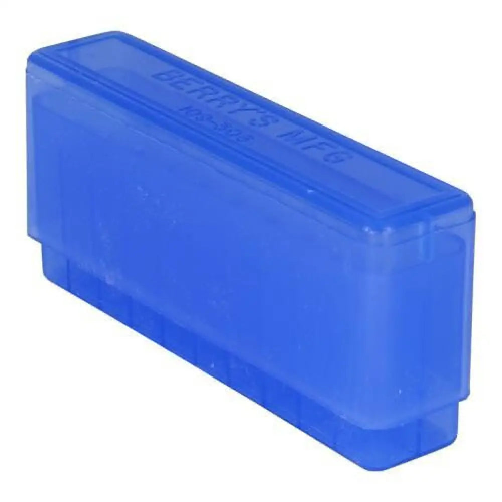 Berry’s Mfg Ammo Boxes Box #109 -.243/.308 Cal 20/rd Blue Buy at Faith and Freedom Outdoors