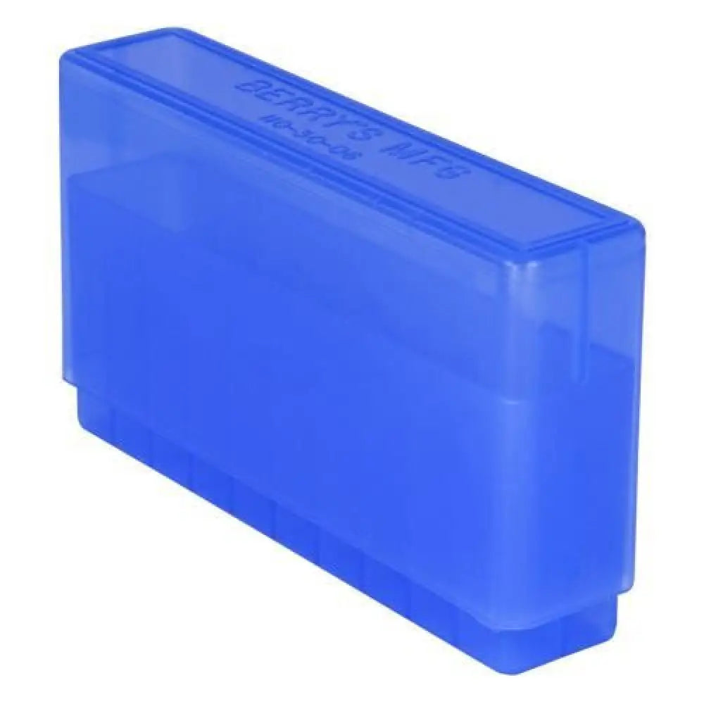 Berry’s Mfg Ammo Boxes Box #110 -.270/.30-06 Sprg. 20/rd Blue Buy at Faith and Freedom Outdoors