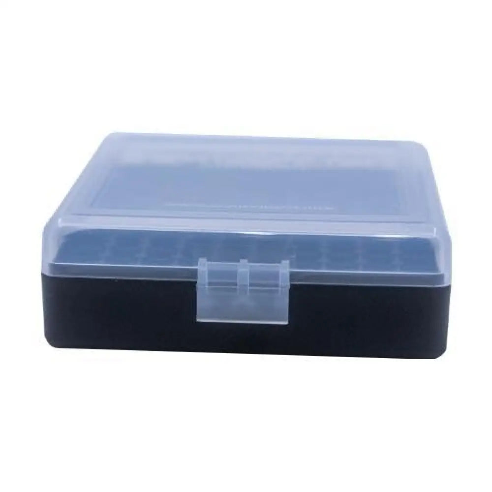 Berry’s Mfg Ammo Boxes Box 22 Lr 100/rd Clear/black Buy at Faith and Freedom Outdoors