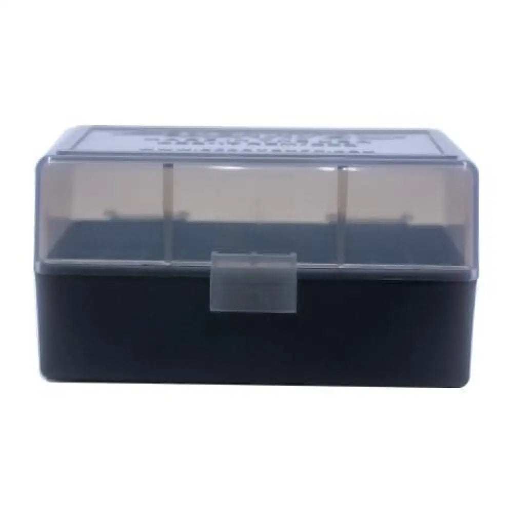 Berry’s Mfg Ammo Boxes Box #405 - 223 Rem./5.56mm 50/rd Smoke/black Buy at Faith and Freedom Outdoors