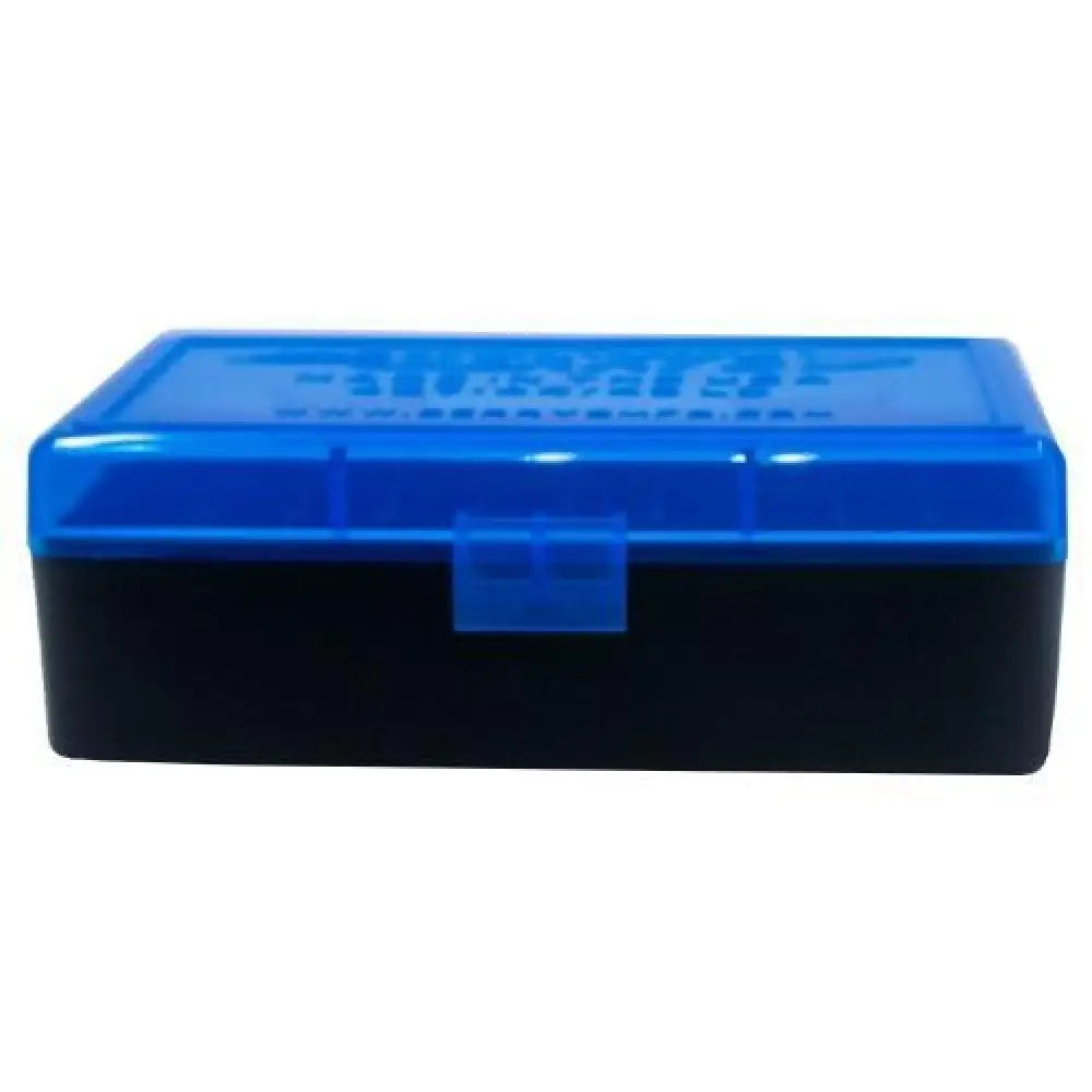 Berry’s Mfg Ammo Boxes Box #407 - 44 Cal 50/rd Blue/black Buy at Faith and Freedom Outdoors