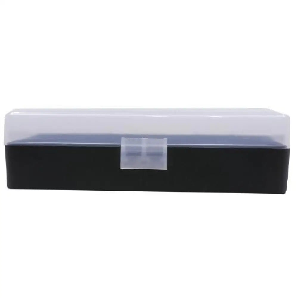 Berry’s Mfg Ammo Boxes Box #408 - 40 S&with.45 Acp 50/rd Clear/black Buy at Faith and Freedom Outdoors